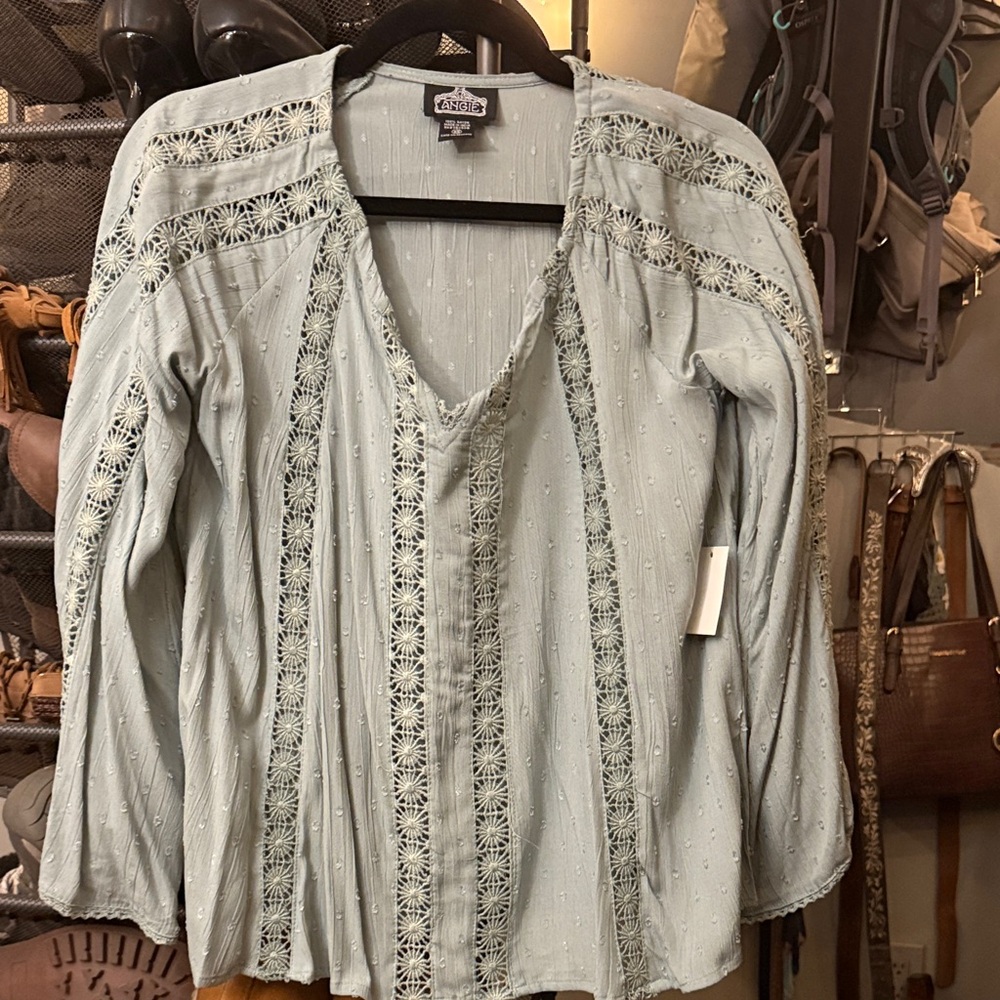 Croft & Barrow Women's Mint Blouse